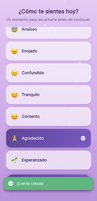 Cuéntale a Elisa cómo te sientes