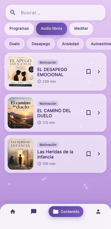 Catálogo de contenido guiado